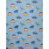 George Home dinosaur fleece blanket 80x80cm (British brand)