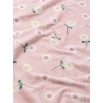 George Home daisy fleece blanket 120cm x 150cm, UK version