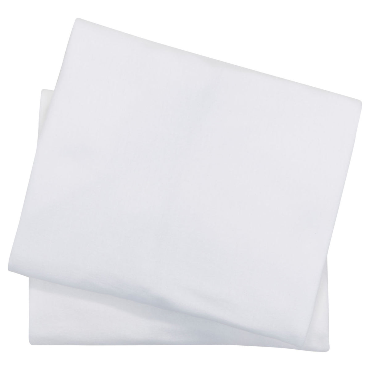 George Home white fitted travel cot sheets 2 pack, UK version