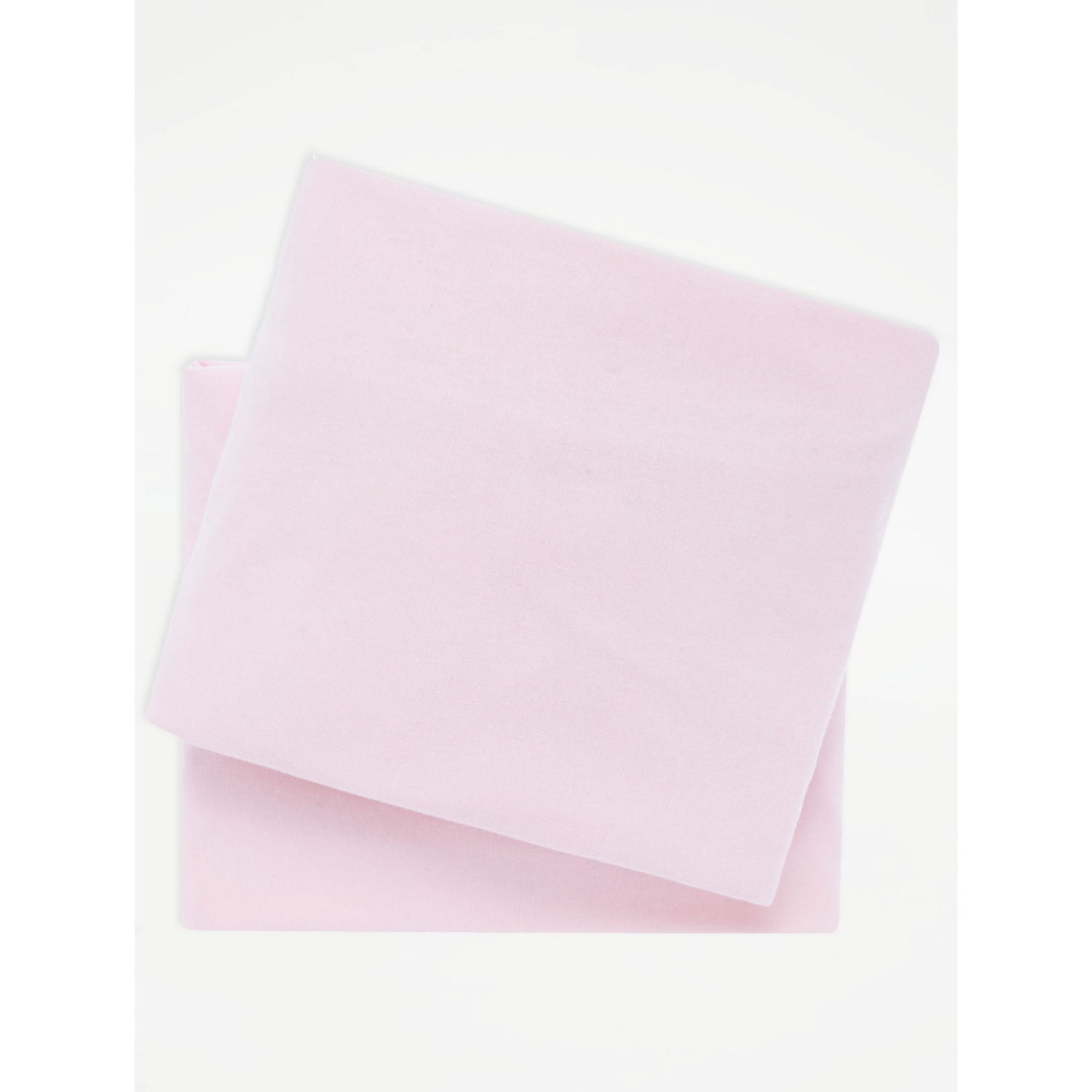 George Home pink jersey cot sheets 2 pack (British brand)