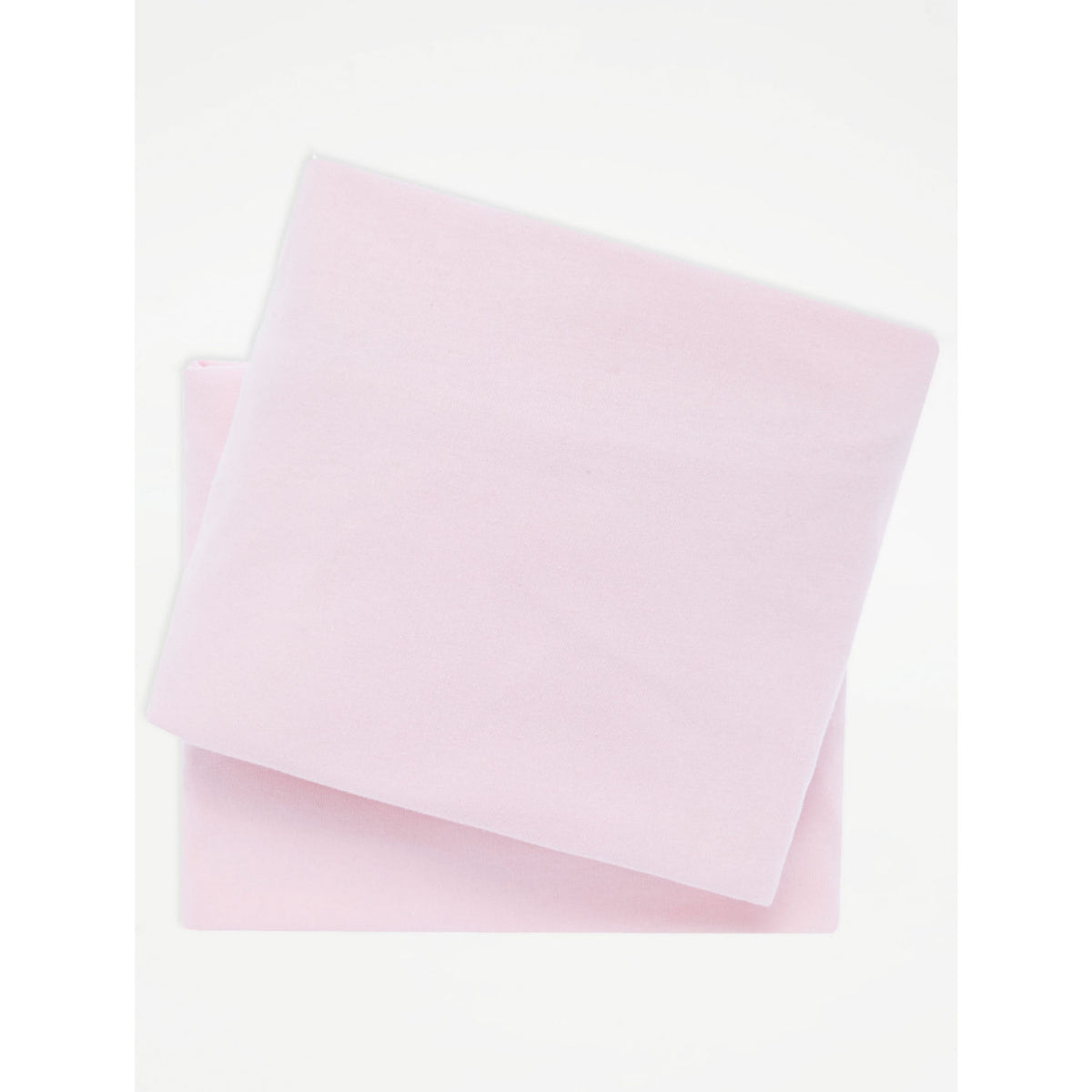George Home pink jersey cot sheets 2 pack (British brand)