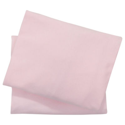 George Home pink cotbed fitted sheets set of 2 (British brand)