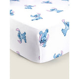 George Home Disney Stitch cotton-rich single fitted sheet (British brand)