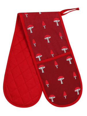 George Home Pumpkin Toadstool oven glove (British brand)
