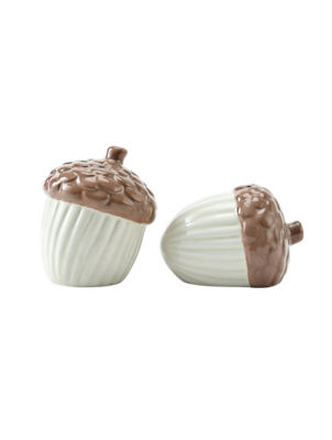 George Home acorn-shaped salt and pepper set, UK version