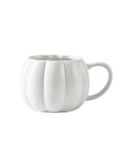George Home white shaped pumpkin mug - British product