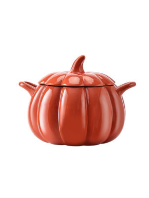 ASDA George Home Orange-Shaped Pumpkin Serving Bowl- Buy online at McGrocer
