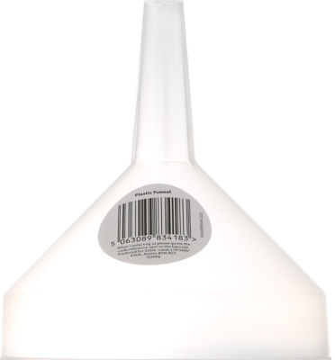 ASDA ASDA Food-Grade Plastic Funnel 12-cm Diameter- Buy online at McGrocer