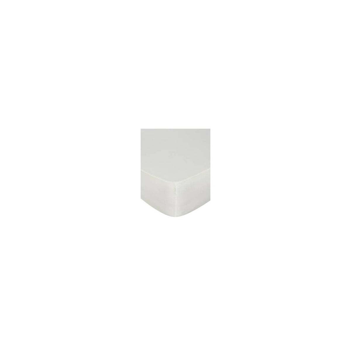 George Home white fitted single sheet (British brand)