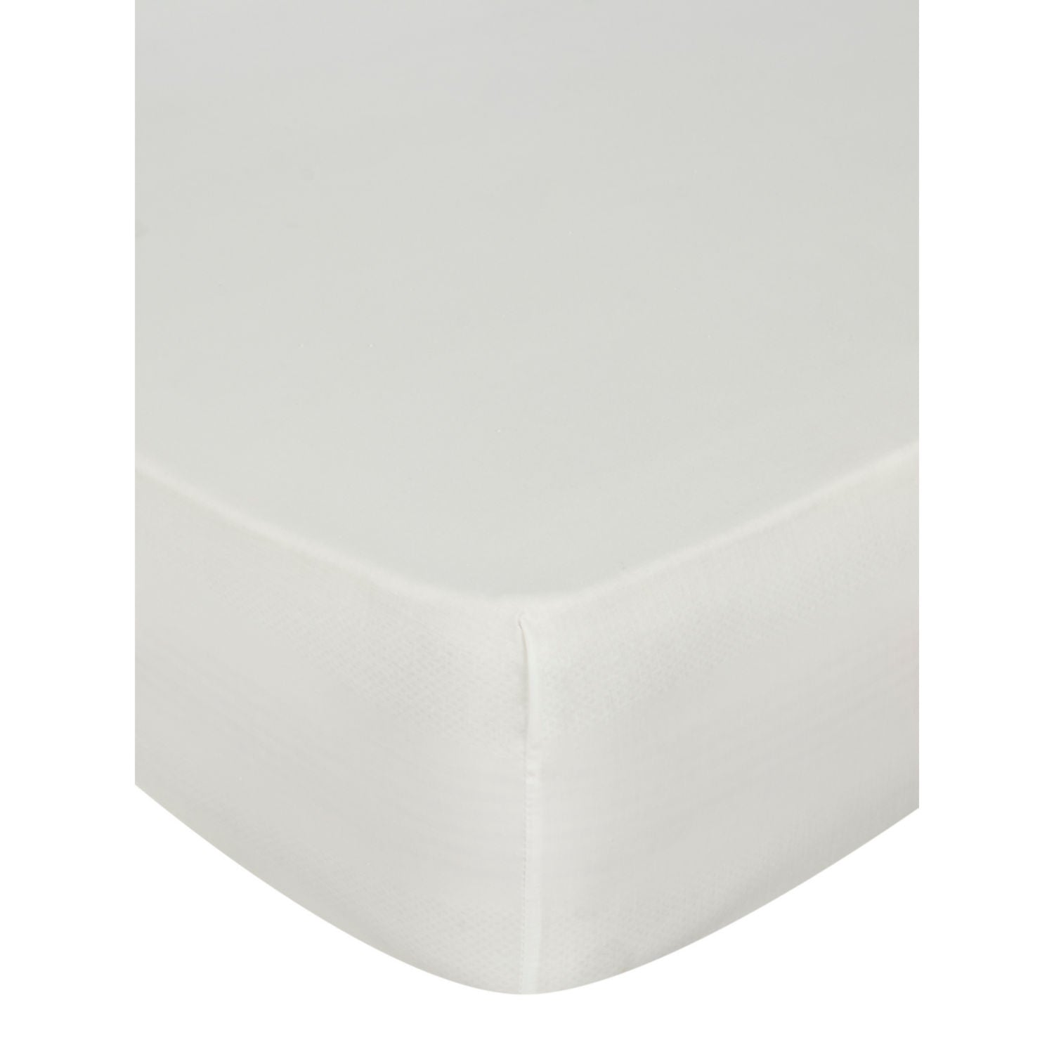 George Home white fitted single sheet (British brand)