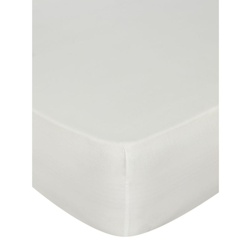 George Home white double fitted sheet (British brand)