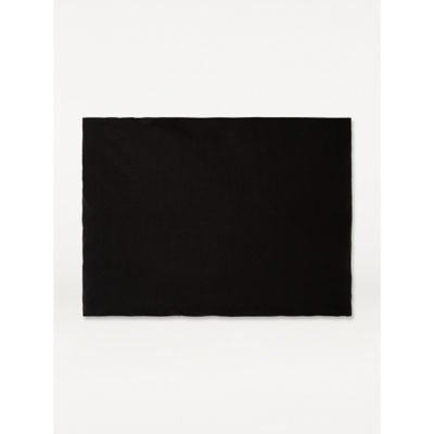 George Home black plain fitted sheet king size, imported from the UK