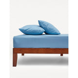 Plain pillowcase pair polycotton 48x74cm, imported from the UK