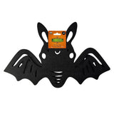 Halloween felt bat placements with hollow-out pattern, imported from the UK