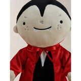 Halloween animated vampire plush polyester toy, UK version