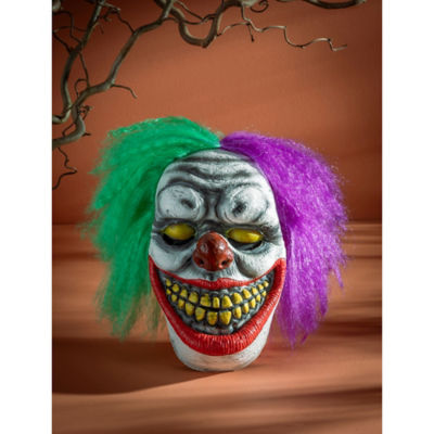 Halloween Light & Sound Clown Mask - British product