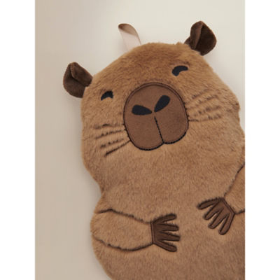Brown capybara hot water bottle 1L, imported from the UK