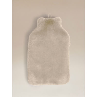 Cream faux fur hot water bottle super soft, imported from the UK