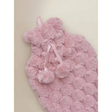 Pink faux fur hot water bottle (British brand)