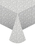 George Home Snowflake Tablecloth PEVA cover 25x15x4cm, imported from the UK