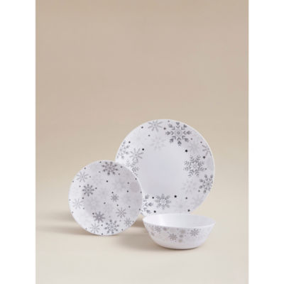 George Home Snowflake dinner set 12-piece - British product
