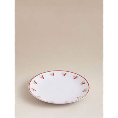 George Home White Santa dinner set 12-piece, imported from the UK