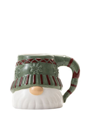 GH shaped earthenware mug - British product
