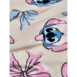 Disney Stitch Bows Sherpa Blanket 120x150cm, imported from the UK