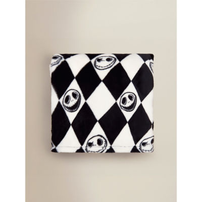 Disney Nightmare Before Christmas fleece blanket black and white 120x150cm (British brand)