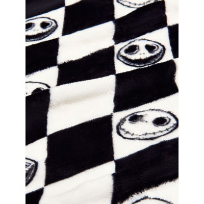Disney Nightmare Before Christmas fleece blanket black and white 120x150cm (British brand)