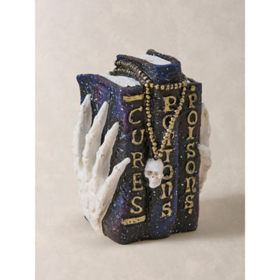 Halloween book decoration multi-coloured polyresin (British brand)