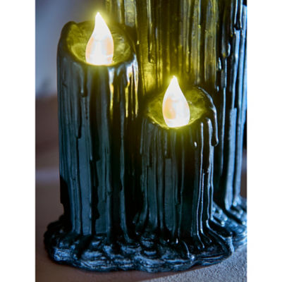 Halloween black candle 13x9.5x21.5cm - British product