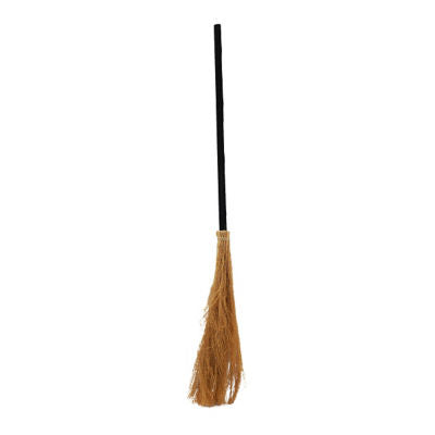 Halloween witch broom prop 88cm, UK version