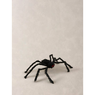 Halloween black spider decoration 44 cm - British product
