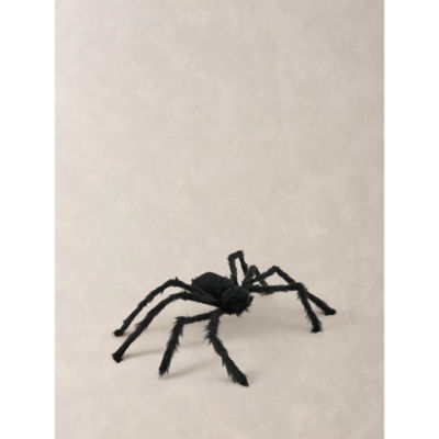 Halloween black spider decoration 44 cm - British product