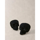 Halloween flocked heads decoration multi-coloured small, imported from the UK