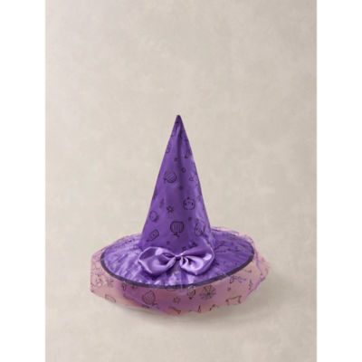 Kids witch costume multi-coloured polyester - British product