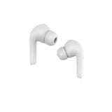Asda Tech white earphones with microphone and touch control (British brand)
