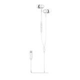 Asda Tech white earphones with in-line mic (British brand)