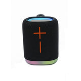 Asda Tech Black Bluetooth Light up Speaker, imported from the UK