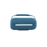 Asda Tech Blue portable Bluetooth speaker with lights (British brand)