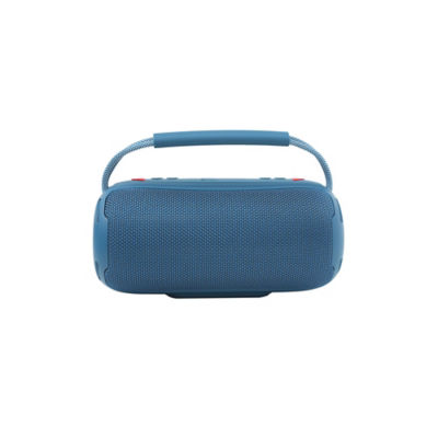 Asda Tech Blue portable Bluetooth speaker with lights (British brand)