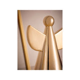 GH gold-tone Christmas angel ornament 18.5x10x10cm - British product
