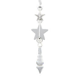 GH clear pendant bauble 19cm - British product
