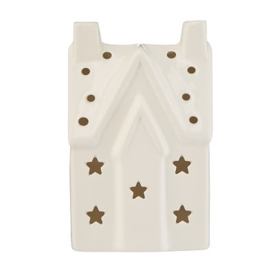 GH ceramic LED house bauble 7x6x11cm (British brand)