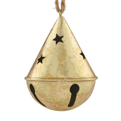 GH gold bell bauble 7x7x9.5cm - British product
