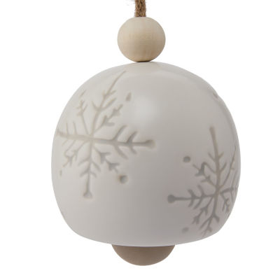GH bauble ceramic wood 7.5x7cm, UK version