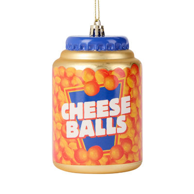 GH cheese ball bauble plastic Christmas ornament, UK version