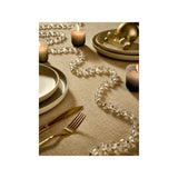 Clear plastic beaded garland 1.83m, UK version