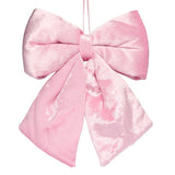 GH hanging bow pink 20x23x3cm - British product